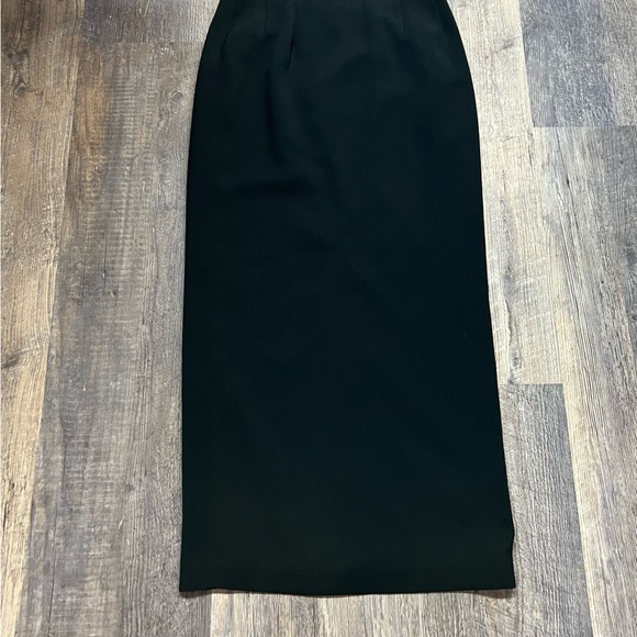 Vintage Long Black Renfrew Pencil Skirt size 6 - Picture 4 of 6